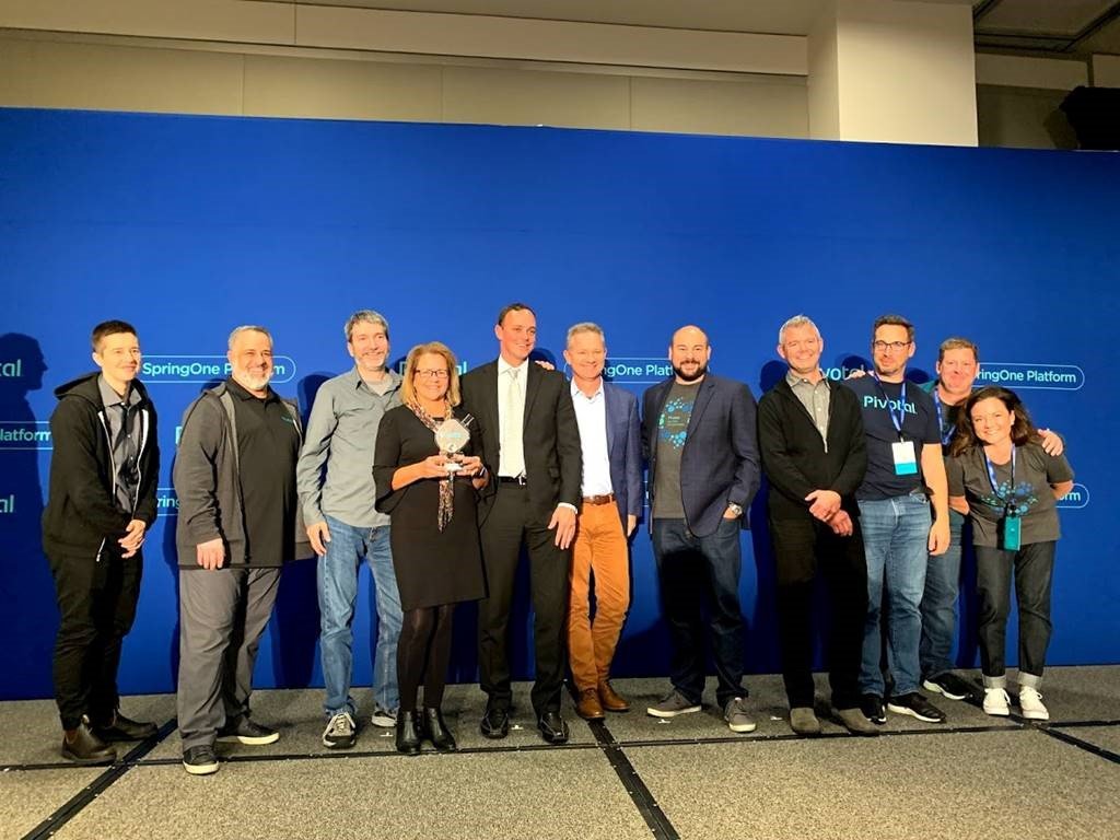 Auf der SpringOne Platform Conference in #Austin hat <a href="/pivotal/">Pivotal software</a> seine jährlichen Partner of the Year Awards verliehen. Wir sind stolz und bedanken uns für die #Auszeichnungen in den Kategorien „EMEA Customer Impact“ und „EMEA Customer Scale“. Vielen Dank #CGI #Awards