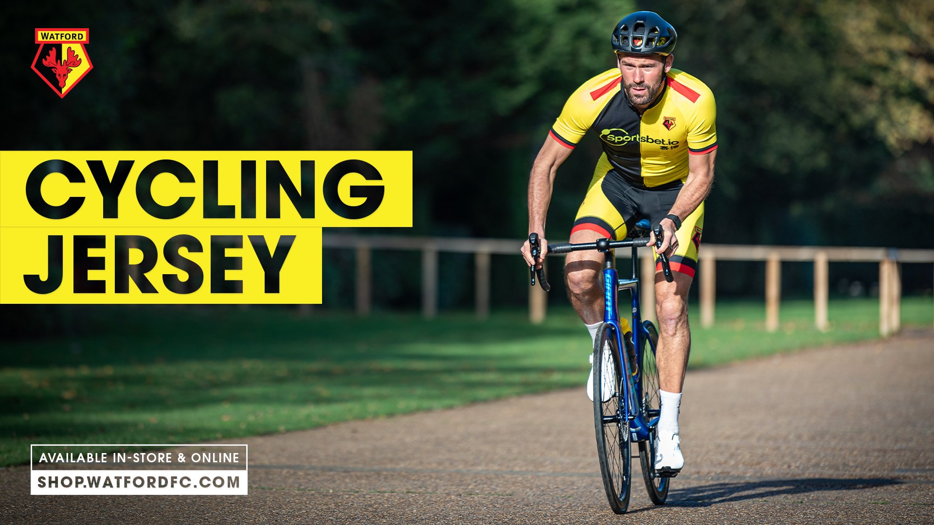 watford fc cycling jersey