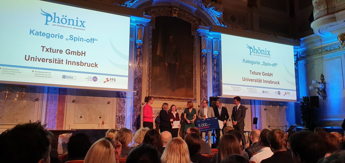 Super excited! We are truly honoured and proud that Txture received the AWS Phönix Award 2019 on behalf of the Austrian Ministry of Economy. 

Congratulations to the other winners.
Keep up the good work!

#AustriaWirtschaftsserviceGesellschaft #phönixaward #Phoenix