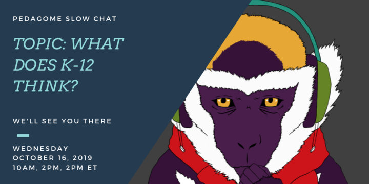 unevoie's tweet photo. Looking forward to tomorrow's #pedagome slow chat with @willingworthy and company! #digped #instructionaldesign https://t.co/kv4chXXvkY