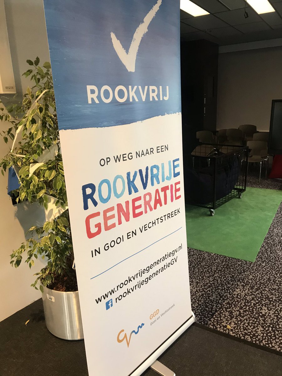 Vanavond het eerste Rookvrije Generatie Festival op het (hoe kan het ook anders) rookvrije <a href="/MBOHilversum/">MBOCollegeHilversum</a>. Omdat we geloven in een sterke en gezonde jeugd. <a href="/Tergooi/">Tergooi MC</a> @ReneStumpel @mwhoelscher