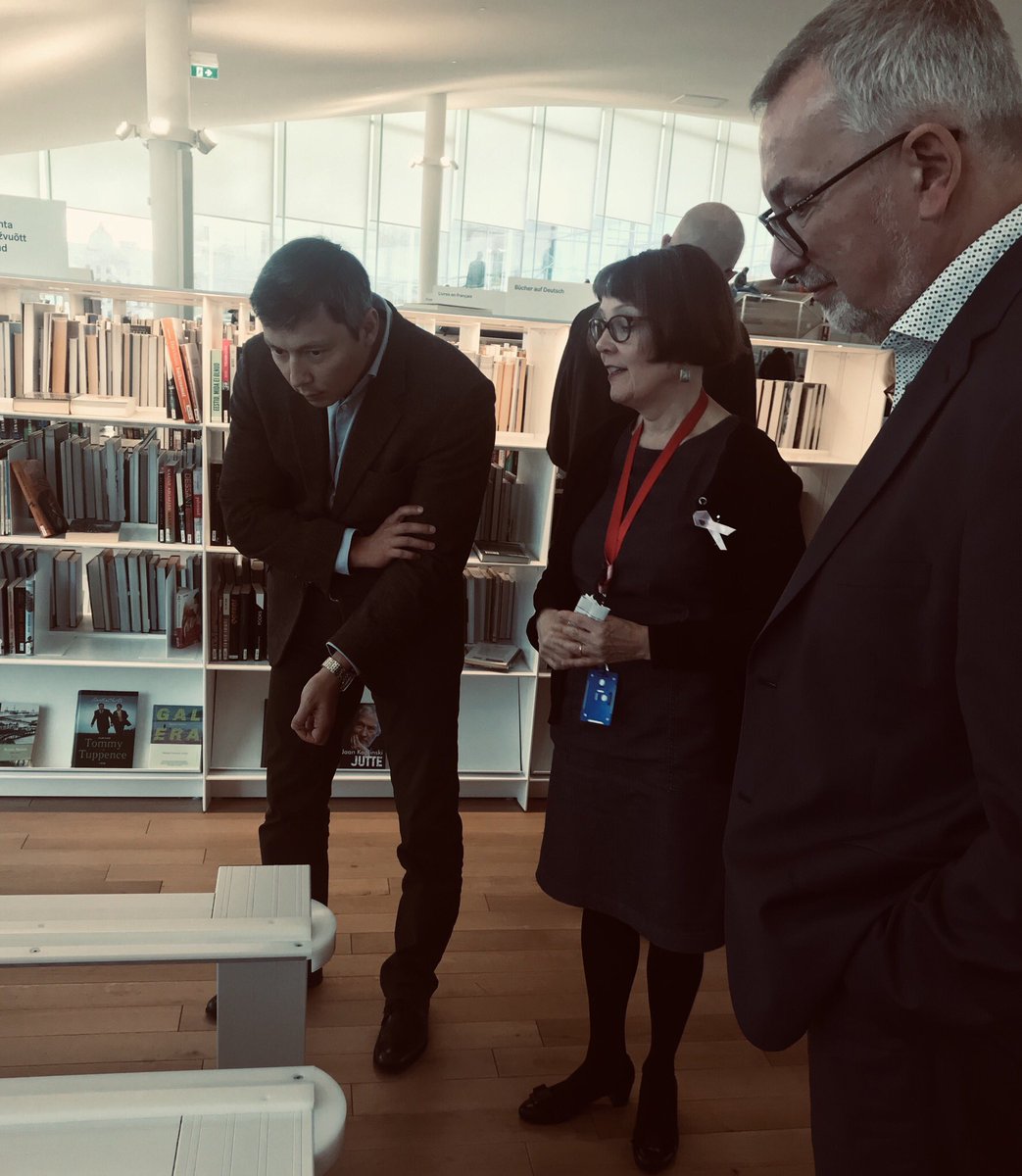 ojappinen's tweet photo. The City Government of #Tallinn visiting @Oodihelsinki and learning about #Helsinki models of governance and decision making from @AnniSinnemaki. Also topics of #opendata and #participationmodel were discussed. #Twincity #HELinternational https://t.co/3gAClUolWz