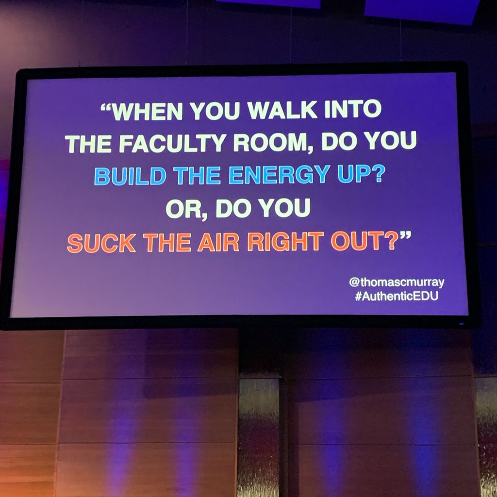What is your intention when walking into the faculty room? 
#itecia