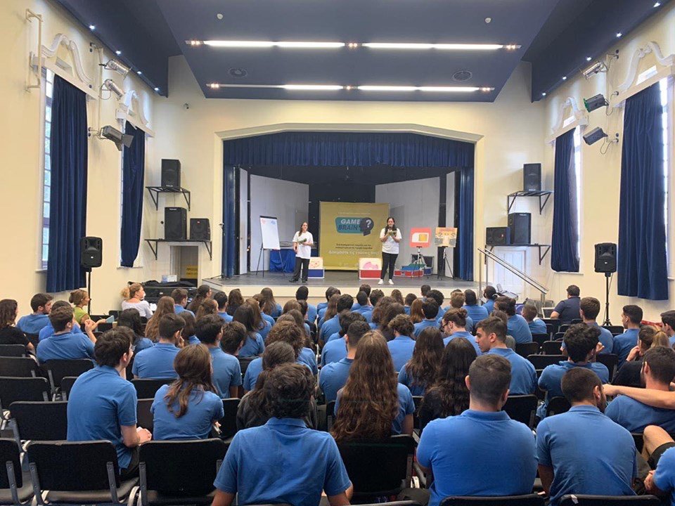 SaferGamblingCY's tweet image. Διεξαγωγή του #GameBrain στην Αγγλική Σχολή Λευκωσίας!

Περισσότερες πληροφορίες:
🔎 responsiblegamingweek.gov.cy

#letskeepitagame #RGAW2019 #Cyprus2019 #responsiblegambling