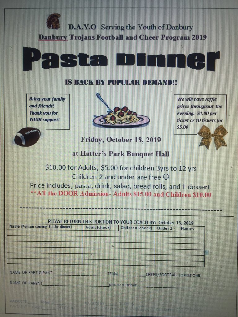 DAYOinfosports's tweet photo. Let’s get your pasta dinner tickets‼️‼️. Don’t miss out on the fun‼️🧡❤️🏈🎀 https://t.co/EIvwkgGYIG