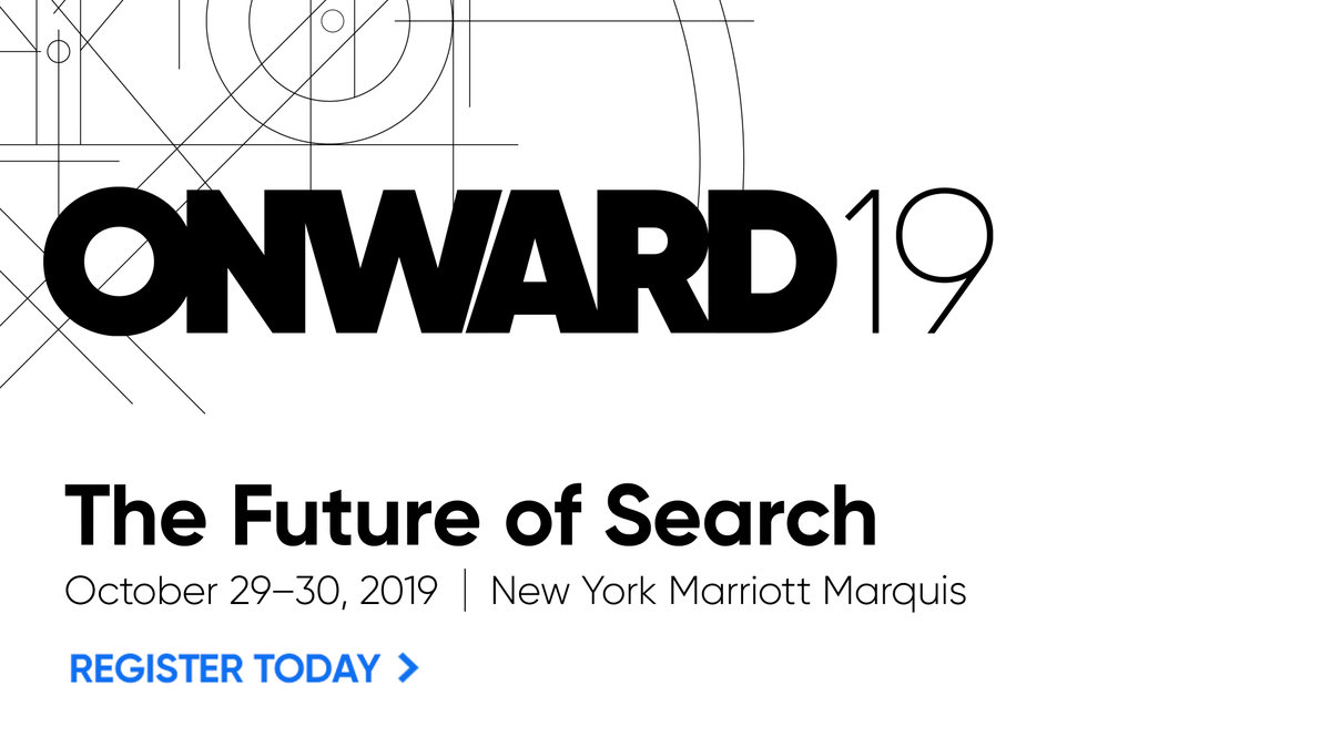 I'm so stoked to share my insights and strategies for optimizing digital solutions throughout the Customer Experience. Join me, <a href="/yext/">Yext</a>, technical gurus, &amp; innovators at the forefront of digital marketing and search at #ONWARD19! onward19.com/agenda/
