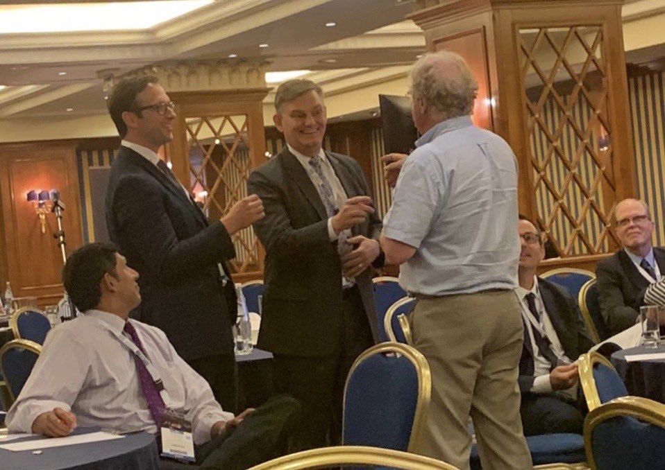 Lively discussion at the ⁦<a href="/SocietyGURS/">GURS</a>⁩ meeting in Athens: Stop antibiotics for 2-3 weeks pre-op before sending symphysis pubis bone for micro culture #GUrecon