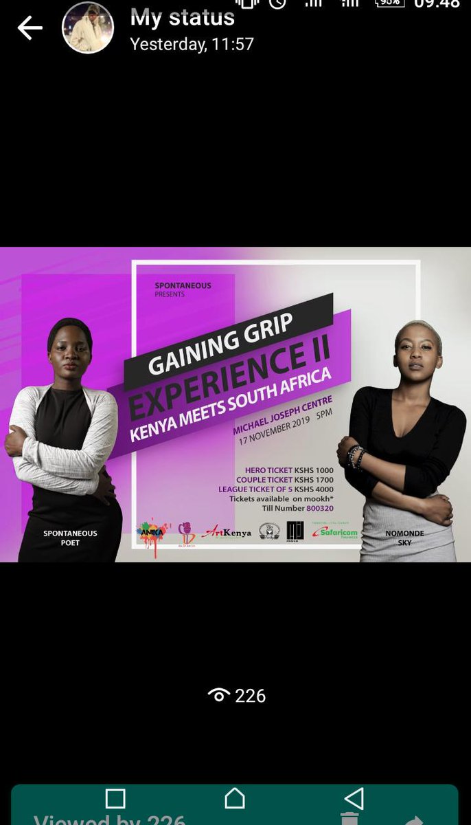 Spontaneousray's tweet photo. Let's talk realationships. What have been the best pick up lines you have heard?What have been experiences and why? 

Eliud couldnt possibly have it any other way, how about you? #GainingGripExperience https://t.co/kIQubBNuPv