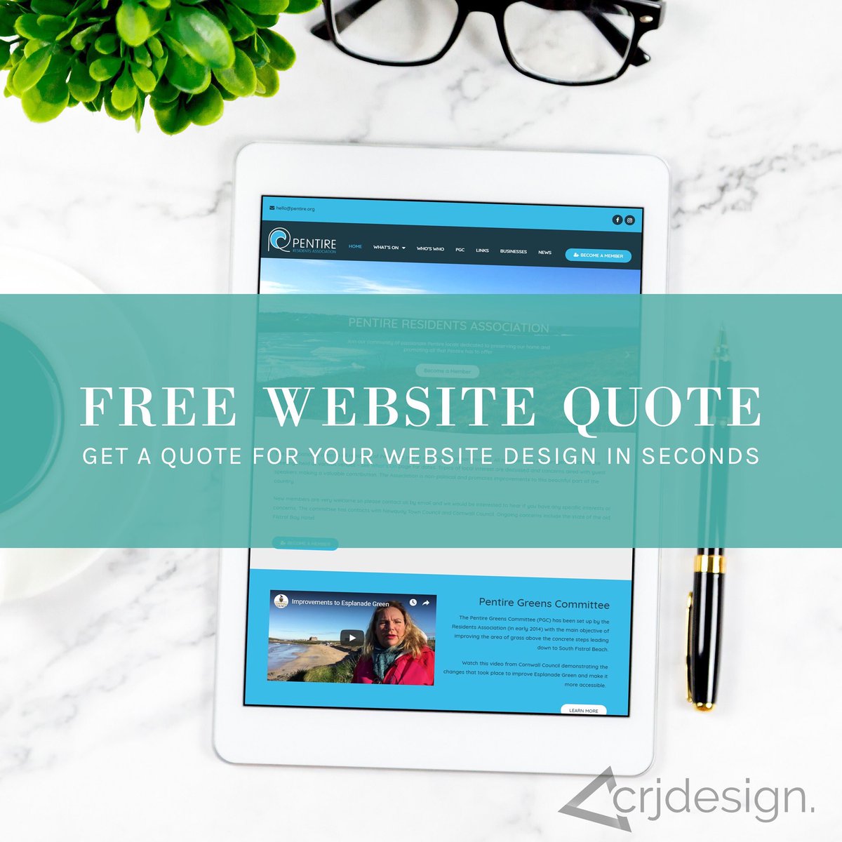 CRJ_Design's tweet image. You can now find out exactly how much your #website design will cost in just a few seconds! Click here for your FREE quote: m.me/CRJDesignCo?re…