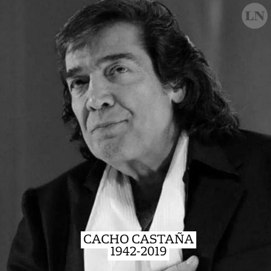 LANACION's tweet photo. QEPD
CACHO CASTAÑA
1942 - 2019 https://t.co/VSsaZaCq2d