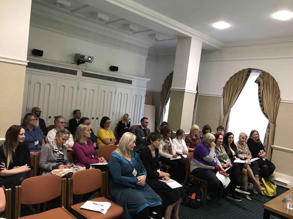 SharonHodgsonMP's tweet photo. Insightful meeting of the APPG on Ovarian Cancer in Parliament today - hearing from Antonia Borneo, Head of Policy &amp; Public Affairs at the @theRCN &amp; Lynn Buckley, a Clinical Nurse Specialist &amp; Advance Nurse Practitioner from Hull University Teaching Hospitals NHS Trust. https://t.co/m9ELBUePAm