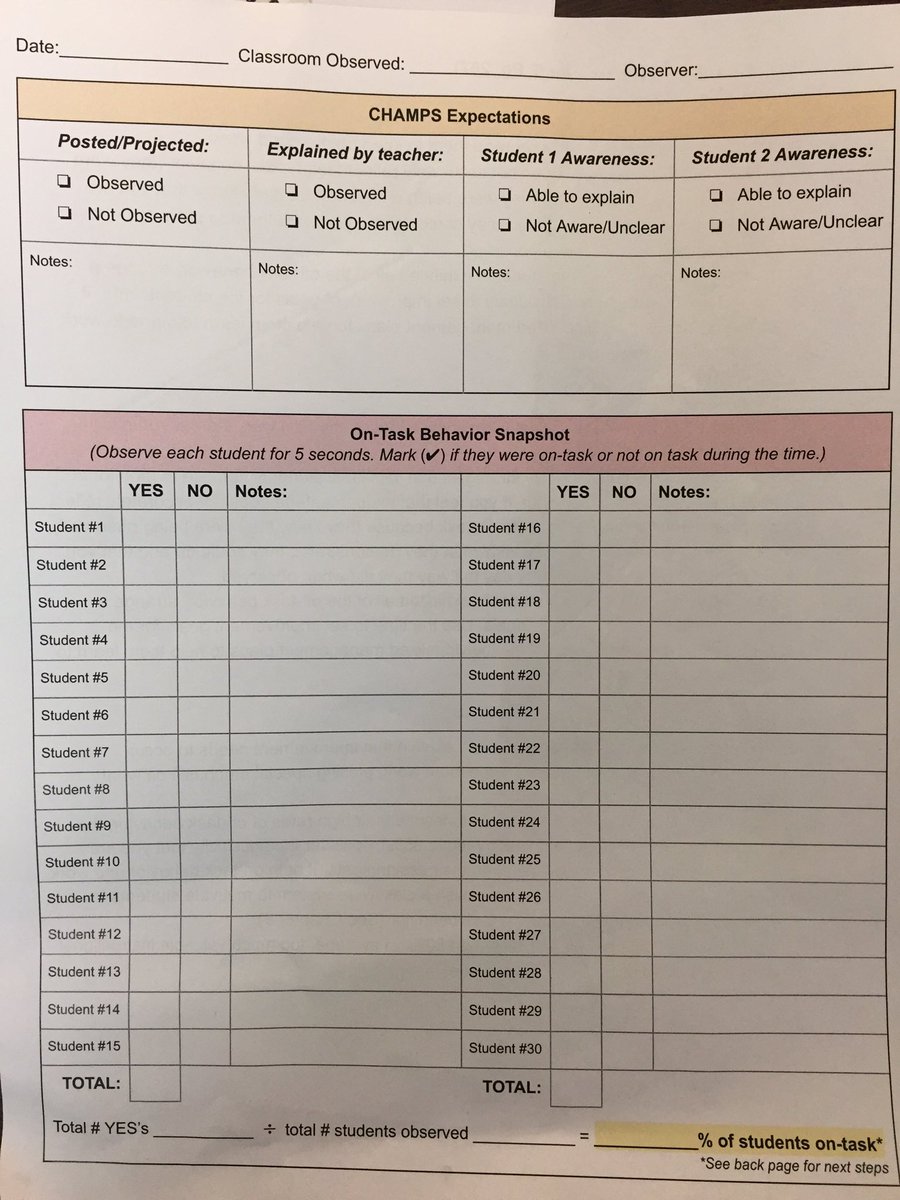 JenSantiniEdu's tweet photo. @HolmesJHS teachers are kicking off classroom observation week! Looking forward to learning from each other! #EmbeddedProfessionalLearning #CHAMPS #growthmindset #newideas #instructionalcoaching #D59Learns https://t.co/J6KNAmAryW