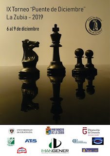 ¡Buenas tardes! 

Hoy venimos a presentaros nuestro IX Torneo de #ajedrez #puentedediciembre en #lazubia 

Este año se dispondrá de un total de 4000€ premios.
Toda la información 👇🏼👇🏼👇🏼👇🏼👇🏼

zubiajedrez.blogspot.com/2019/10/ix-tor…