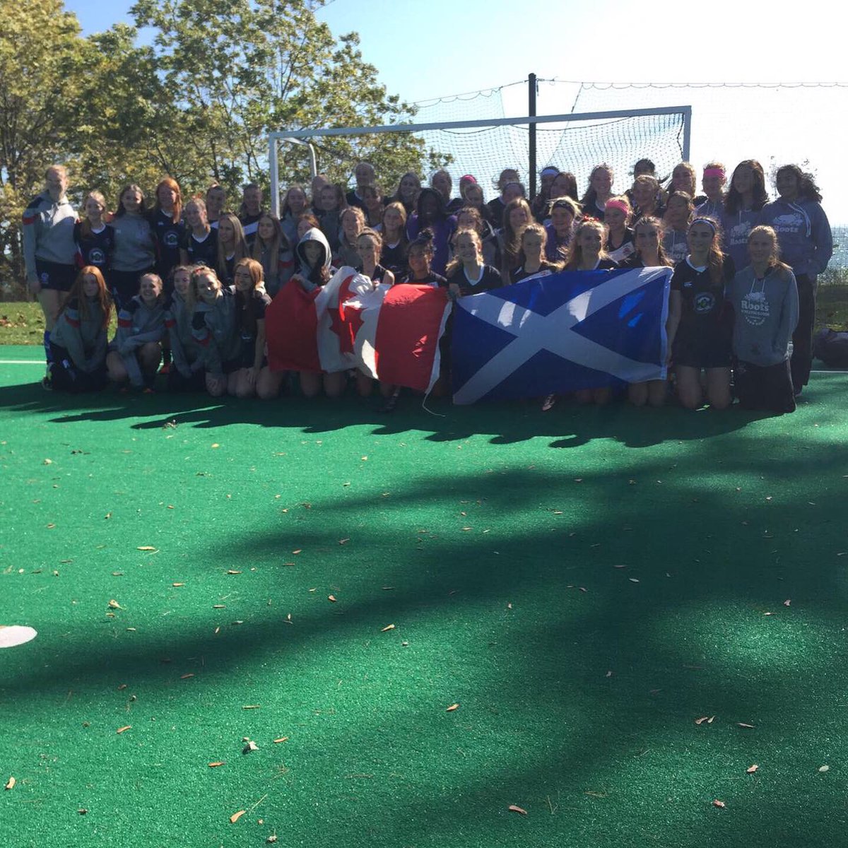 MakingTraxLtd's tweet photo. Wins again in Canada for both hockey and rugby @StColSport 💪🏽 blue skies all round. 🏑🏉 https://t.co/8TWR0xpT59