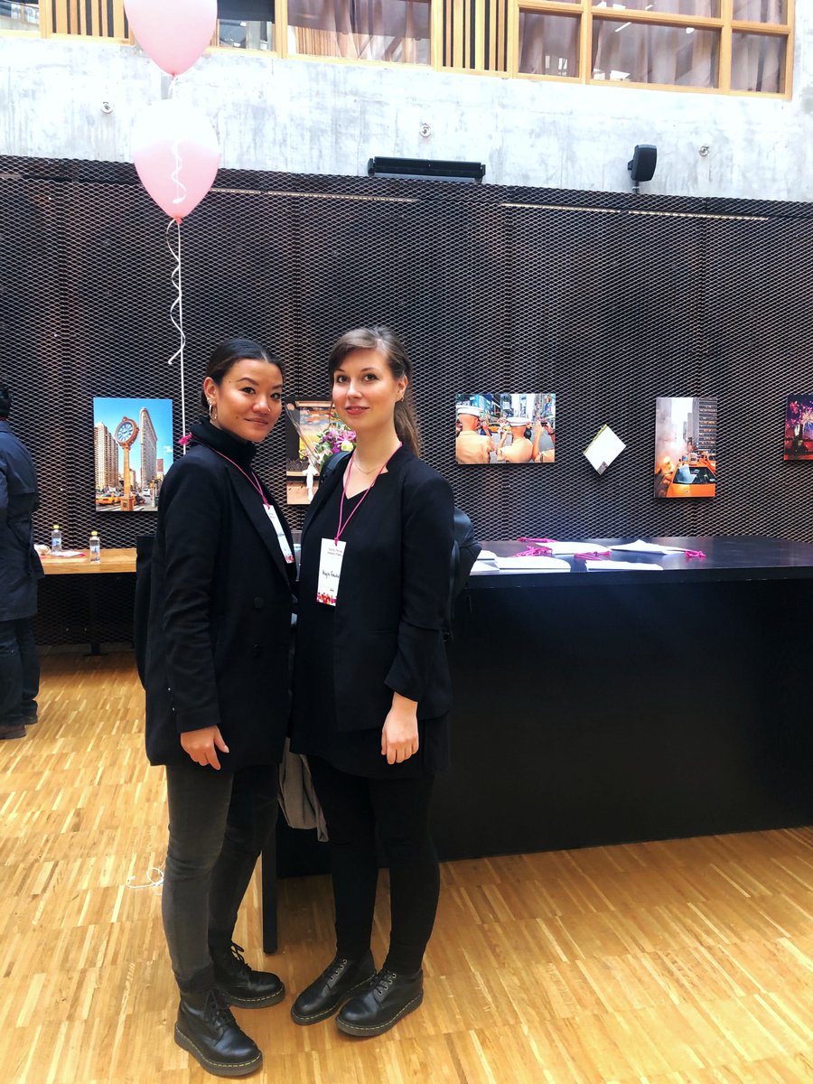 PinkProgramming's tweet photo. Thank you to @mincmalmo for the tickets to #NFIM19 today!👏 Josefine and Maja's thoughts about the event: "Interesting discussions about the sad truth with gender inequality within the startup and investment world. The talks and the entrepreneurs did really inspire us!" https://t.co/NxAFhaJA6E