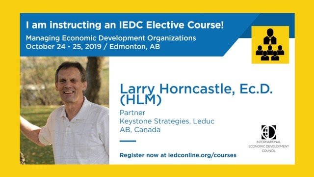 There's still time to register for <a href="/IEDCtweets/">IEDC</a>'s internationally-recognized #ecdev training in Edmonton! 
iedconline.org/events/2019/10…

Learn to work with stakeholders, identify opportunities, manage conflicts, and make better decisions.