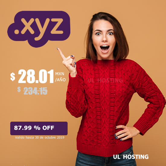ulhostMX's tweet photo. Una nueva forma de conectarse con un #dominioXYZ para una nueva generación de Pintores, Artistas, Diseñadores, y mucho más.
Registre su Dominio .XYZ por $28.01 MXN con 2 cuentas de correo electrónico.
#dominios #XYZ #Hosting
Click Aquí: https://t.co/akiu1LdGMp https://t.co/4Dk2grjHgV