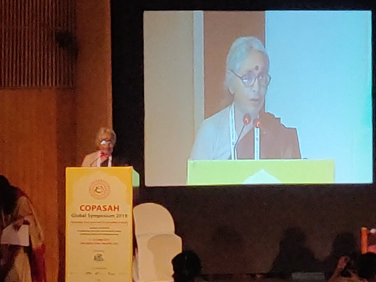 Liberty, fraternity, equality in #India are in threat and grey. But still we have hope and we need to struggle with spirit to regain. #ArunaRoy @mkssindia at #CoPGS2019 @COPASAH #SocialAccountability #Citizenship #Governance #HealthRights @jashosahayog @NFI_Delhi