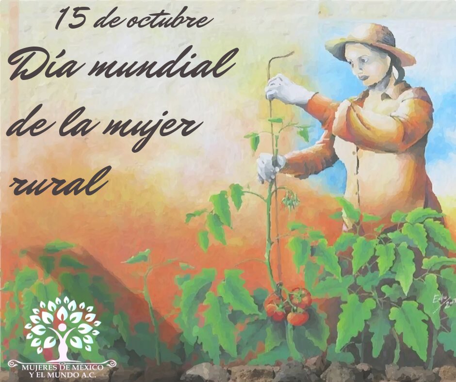 mujeresmexmundo's tweet photo. Hay que reconocer el enorme trabajo que estas mujeres realizan, merecen toda nuestra admiración #MujeresDestacadas #DíaMundialDeLaMujerRural #MMMac https://t.co/qAS8HtMG4x