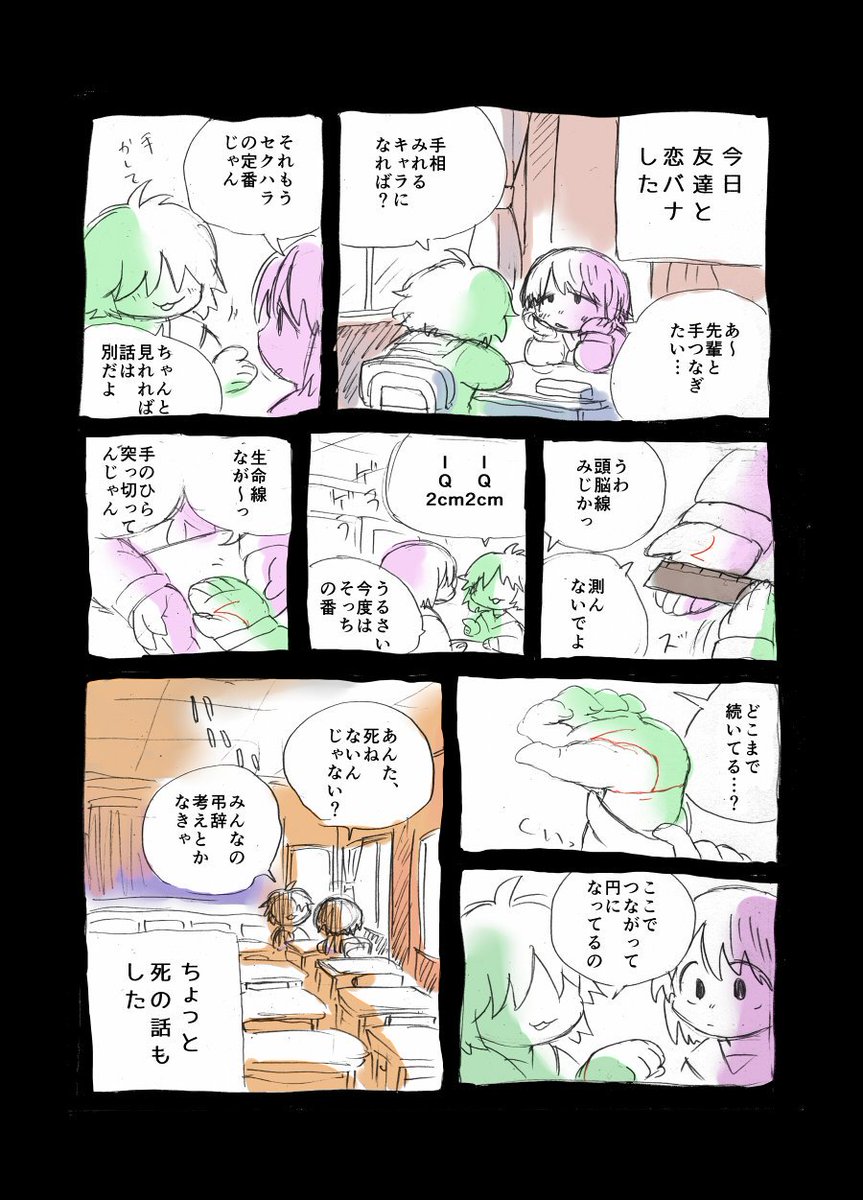 昔描いた1P漫画×4 ② 