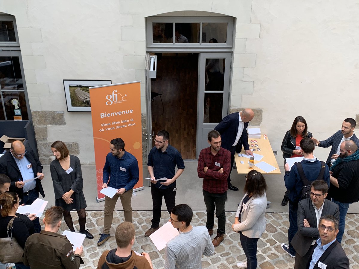 Go pour la welcome avec les nouveaux collaborateurs @gfiinformatique #ouest 🤗 : bienvenue !
 
#welcome #gfi #nantes