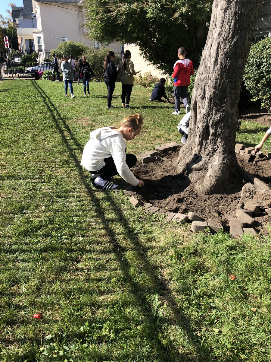 MrsCarroll__'s tweet photo. Students planting today with @megdcarson ! π± #WeeLearn #WeeGrow #BeKind @SuzanneMera https://t.co/MhScRjqOMm
