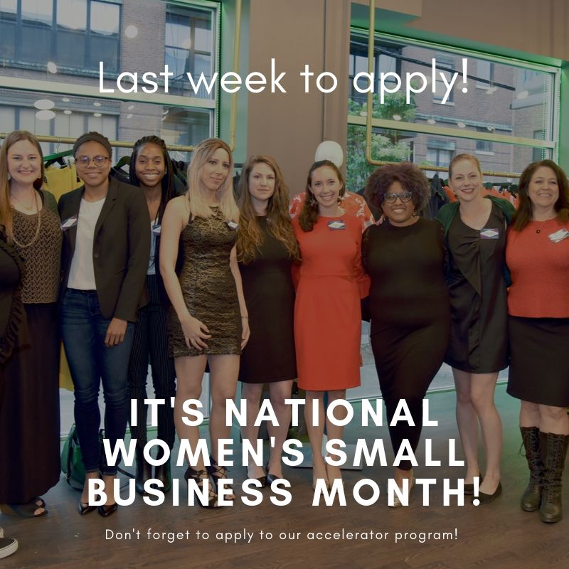 October is National Women's Small Business Month! 
Ladies, are you struggling to Grow Your Business? If so, we encourage you to apply to our accelerator program. Click here to apply: bit.ly/theaccelerator…