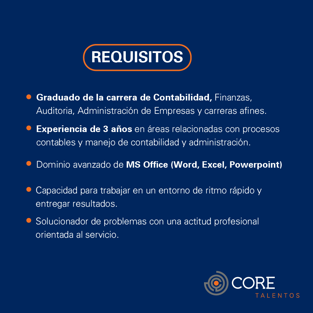 corebfr_rd's tweet image. ¿Posees experiencia en el área de #contabilidad? Si tienes los requisitos que estamos buscando, puedes aplicar directamente en el siguiente link: talentos.corebfr.com/recruit/Portal… 
👈
#CoreBFR #CoreTalentos #Vacantes #Empleos #Finanzas #Experiencia #Empresas