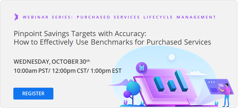 medpricer's tweet photo. Register for the fourth installment of the Purchased Services Lifecycle Management Webinar Series to learn how to optimize your use of benchmarks on purchased services. #purchasedservices 
https://t.co/Q0tpnGayQF https://t.co/pat7cWKLZI