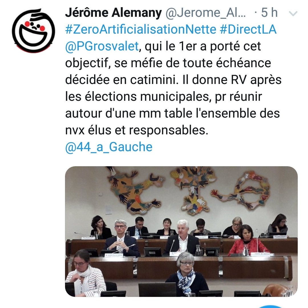 antonytorzec's tweet image. #Nantes #Municipales2020 Le président du département @loireatlantique @PGrosvalet ne semble pas apprécier que @Johanna_Rolland et @RonanDantec marchent sur ses plates-bandes...
#zéroartificialisation