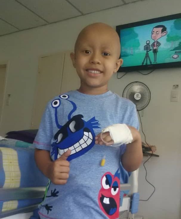 Germán de 4 años lucha contra un Tumor de Wills grado 3. Su evolución es satisfactoria y para terminar de ganar la batalla necesita Radioterapia, cuyo presupuesto es de 131 Millones de BsF. Aprox 6500 $. Donaciones a través de nuestro Gofundme fijo en mi TL y en Bs. 👉