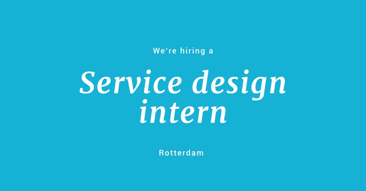 Liveworkstudio's tweet photo. Service design interns, we're looking for you in Rotterdam! 👀✨ https://t.co/8Fz8jgGlc8 #careers #servicedesigninternship #stage #servicedesignstage https://t.co/Y9qoRONuUK
