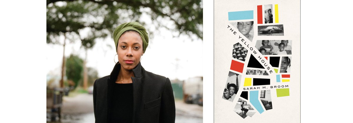oxfordamerican's tweet photo. Tonight, @sarahmbroom kicks off our #SouthWords reading series with a discussion of her memoir The Yellow House! Doors open at 6:00 and the conversation begins at 6:30. Book signing to follow. https://t.co/Rq3M1SqaAu https://t.co/rOufxwP08W