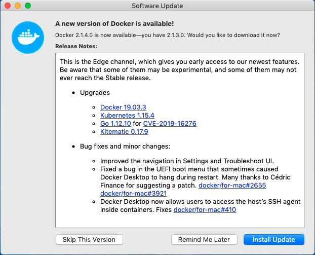 docker for mac edge docker for mac edge