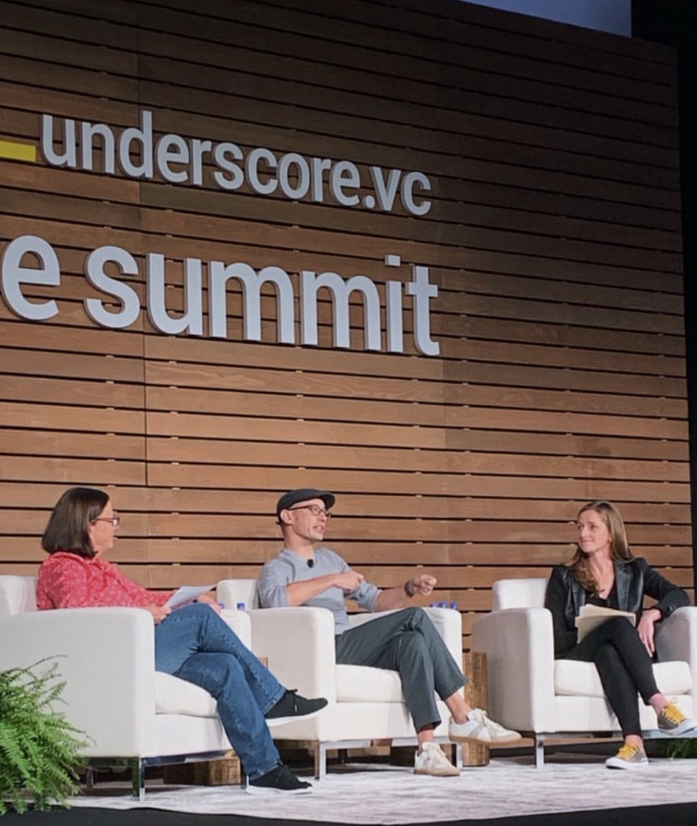 lilylyman's tweet photo. βThe opportunity in commerce is basically the opportunity of the economy.β
Commerce, building a company with friends (outside the valley), staying challenged, & so much more.
What a privilege to dive in with @tobi and @Gail_Goodman at #coresummit19. Thanks for joining us! https://t.co/aA3mrpk6hR