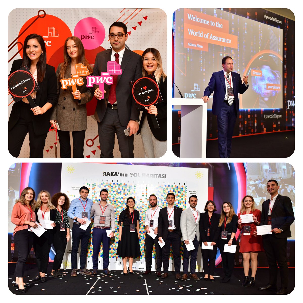 PwC_Turkiye's tweet image. Class of ‘19
Hoş geldiniz...
İyi ki geldiniz...
Hep birlikte geleceğe...
#pwcdeilkgun