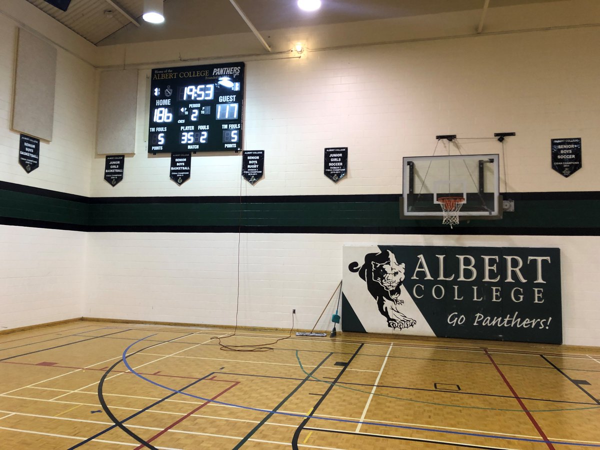 OESscoreboards's tweet photo. Installation in action! Watch as the #OESteam installs the new scoreboard at @AlbertCollege. #GoPanthers
https://t.co/9HJogsfqHF via @YouTube.
#whiteLEDs #choiceofthepros #morethanscoreboards https://t.co/c7Uz5lSKAe