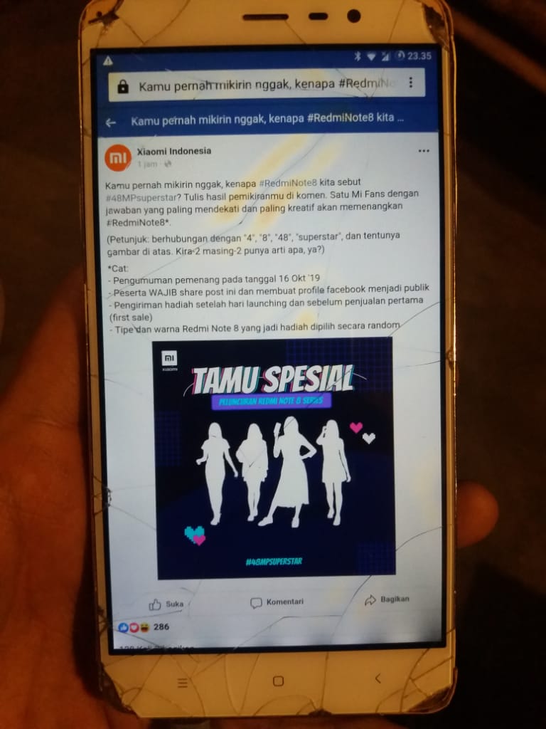 alhe_507's tweet image. #RedmiNote3Pro ku sudah saatnya upgarade #Xiaomi64MPpertama 😭😭😭