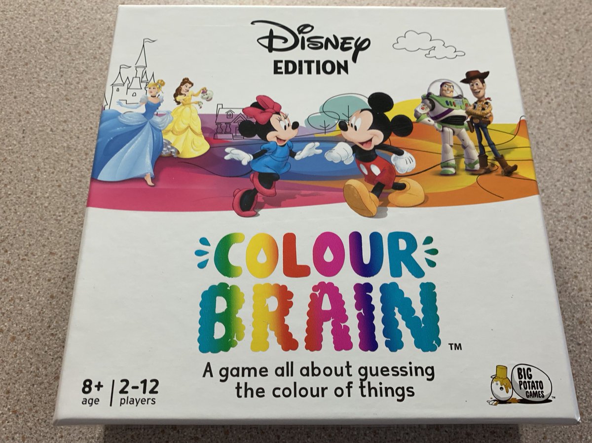 lollujo's tweet image. We've been sent an extra copy of #Disney Colourbrain by our friends at @bigpotatogames 

If you want it, make sure you follow me and RT this tweet.

See us play it here 👉youtu.be/eK3aXNefLpU

Or get 20% if on Amazon using code CHAPMAN20 here 👉amzn.to/2VJxdSG

#Ad