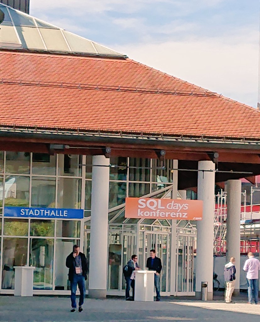 DerFredo's tweet image. Pfiat di #Erding, schön war's mal wieder bei den #sqldays, leider heuer viel zu kurz. Gerne nächstes Jahr wieder in voller Länge 😉 /cc @ppedvEvents