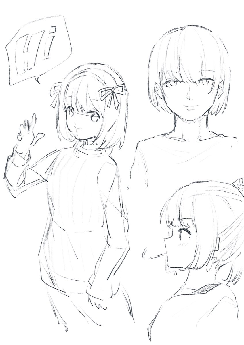 深夜にiPad試し描き。カオス 