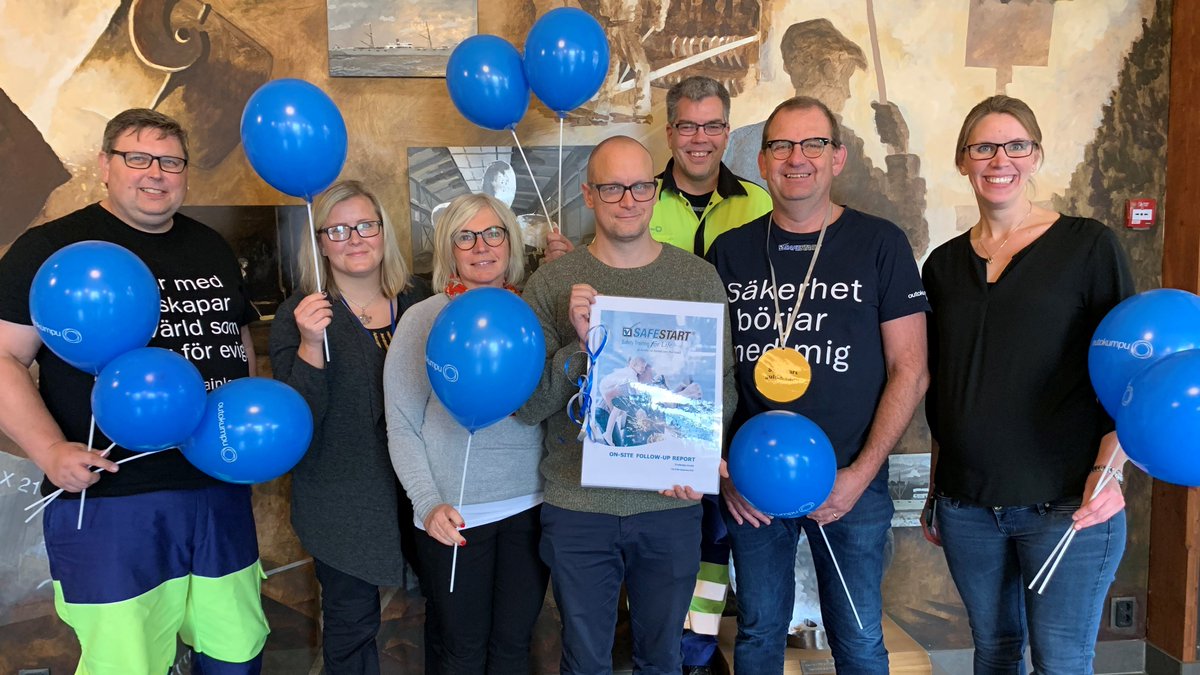 Outokumpu On Twitter We Have Trained Over 1 200 Employees And Contractors In Avesta Sweden In Safety Behavior Based On Safestart And We Re Celebrating The Gold Medal Performance Status In Safestart S Recognition Program