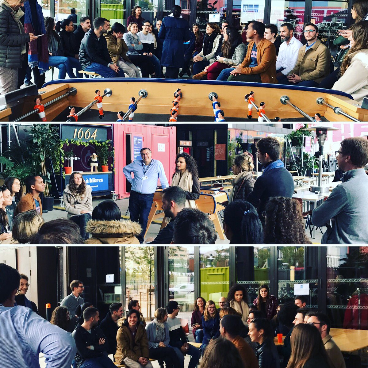 IRIIG_Lyon's tweet photo. « Stop Dreaming Start Doing », tel est le thĂšme du 1er sĂ©minaire dâintĂ©gration pour les nouveaux Ă©tudiants dâ#IRIIG !
#Lyon #Master #MBA https://t.co/W0PlGJp8nz