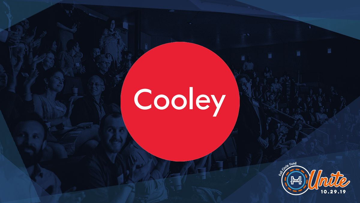 FullCircleFund's tweet image. Thank you, @CooleyLLP, for sponsoring this year’s #fcfunite event! We appreciate your support. #socent #socinn #socialinnovation #nonprofit