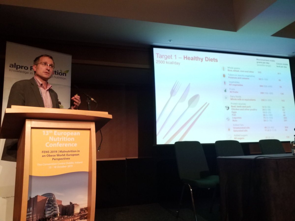 TimSmitsTim's tweet photo. The EAT-Lancet perspective brought by @fadeclerck at #FENS2019 #alprofoundation session. https://t.co/02bkvKjXhs