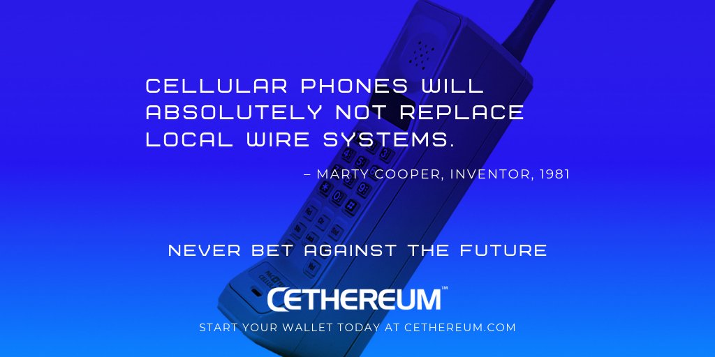 Cethereum_Store's tweet photo. Be an early adopter. Never bet against the #future. Start your wallet at https://t.co/pHX3Pkynqe #ethereum https://t.co/yDk44IdVgv