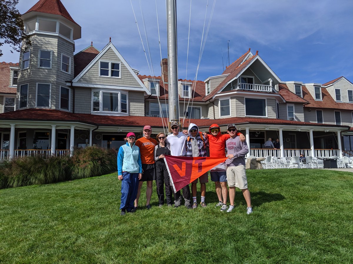 SailingClubatVT's tweet image. Great sailing this past weekend at IOR 2019 at Larchmont Yacht Club as the team took third place in the J109 fleet!