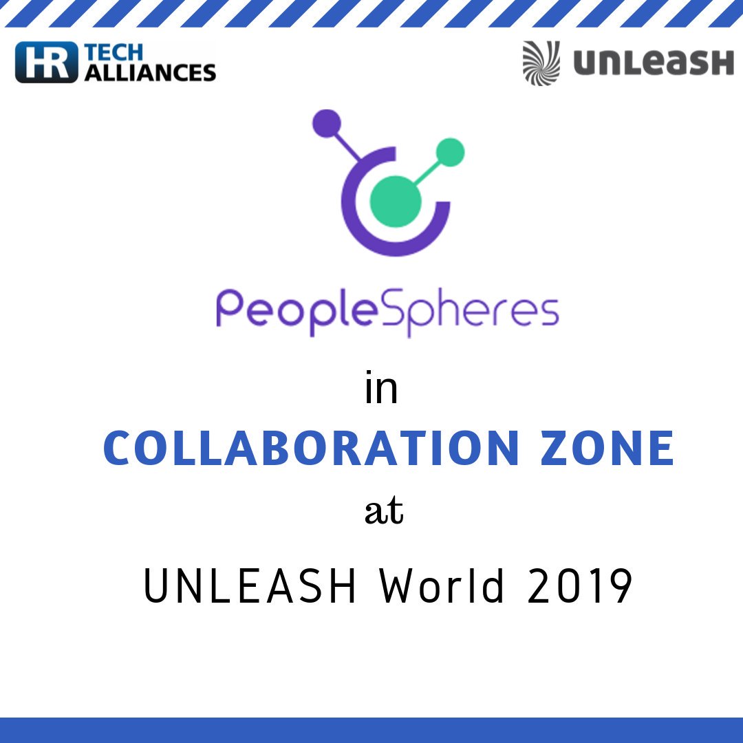 Hi <a href="/brightcarbon/">BrightCarbon</a> - have you considered <a href="/peoplespheres/">PeopleSpheres</a> as your future partner? Pre-book now for a meetup w/ them in the #UNLEASH19 #Collaboration Zone. Get your ticket here: buff.ly/31kwwRM Others who should also join: <a href="/clinch/">Clinch (A PageUp Company)</a> <a href="/BroadbeanInc/">Broadbean Technology</a> #HRTech