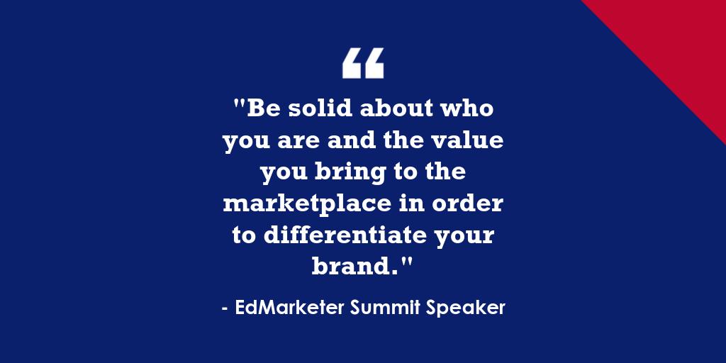 How does building your brand identity fit into your marketing strategy? #EdMarketer