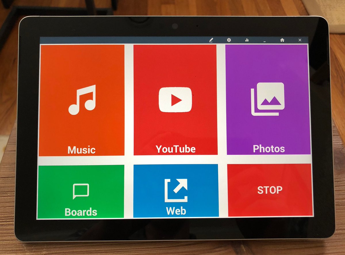 SYMfound's tweet image. Test. Revise. Repeat. Don't stop till it works!

Pre-loaded with relevant apps and ready to ship with a big button UI in bright pretty colours. 

Thank you to everyone who has supported us so far! gofundme.com/f/help-debi-sp…
#accessibility #a11y #Gofundme